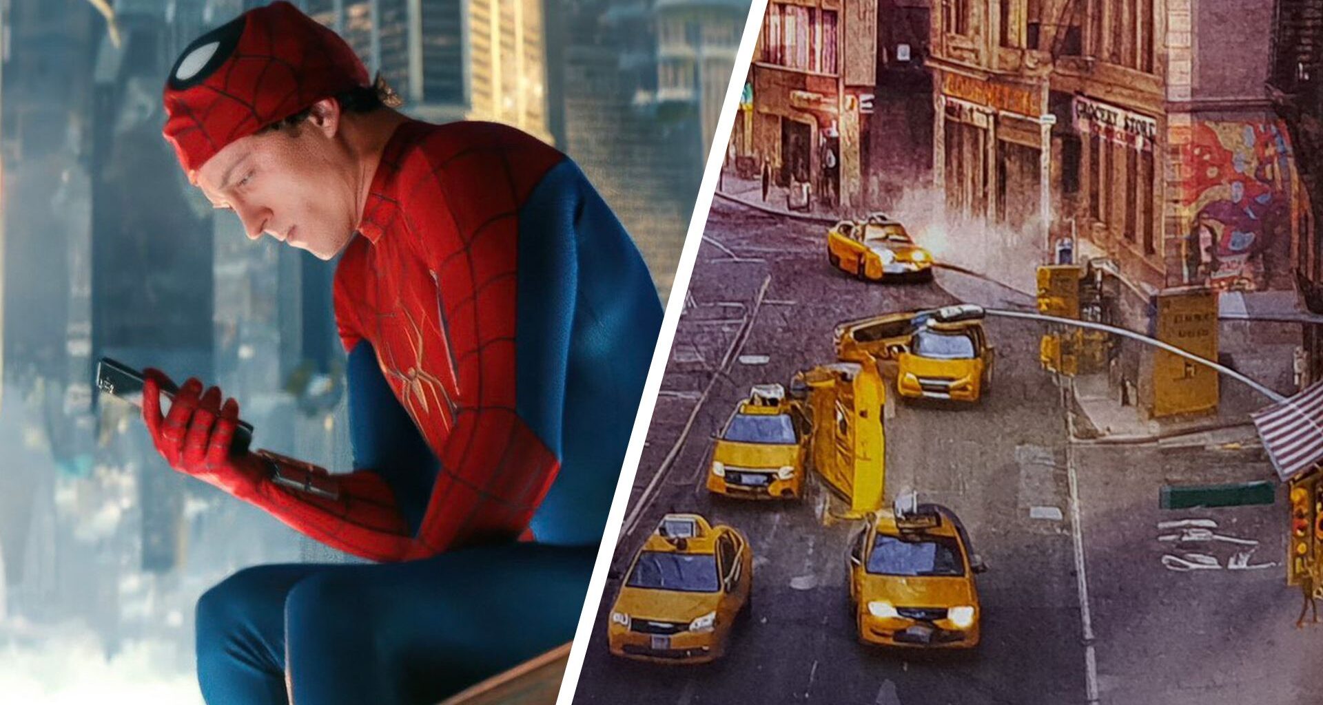Spider-Man and Spider-Man artwork