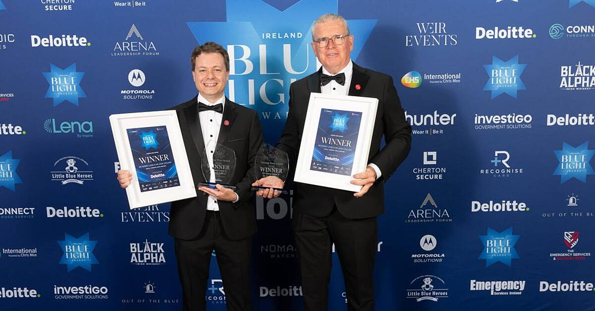 Donegal doctors named joint winners of Blue Light Unsung Hero Award