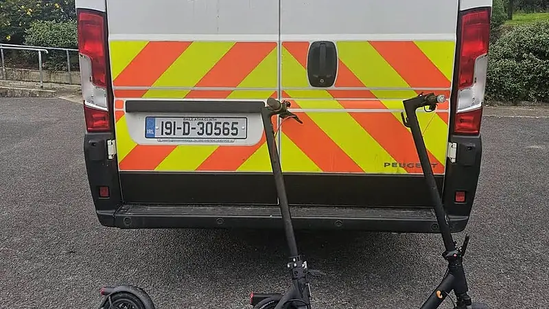 Donegal Gardai seize e-scooters from children