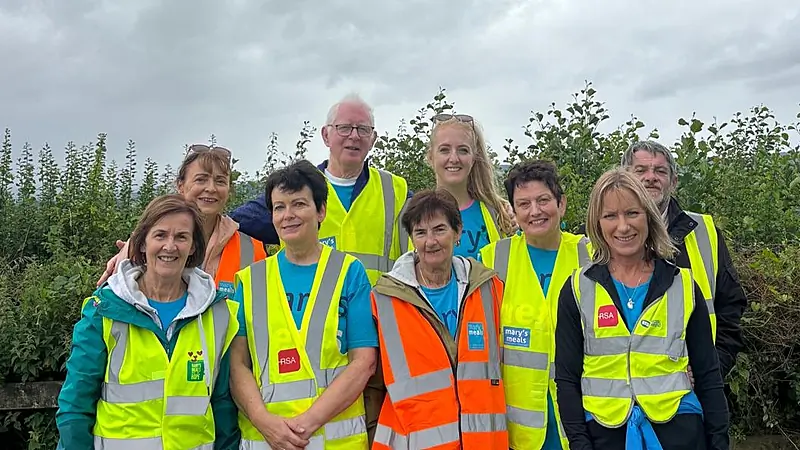 Donegal walkers set off on 230km charity trek to Knock!
