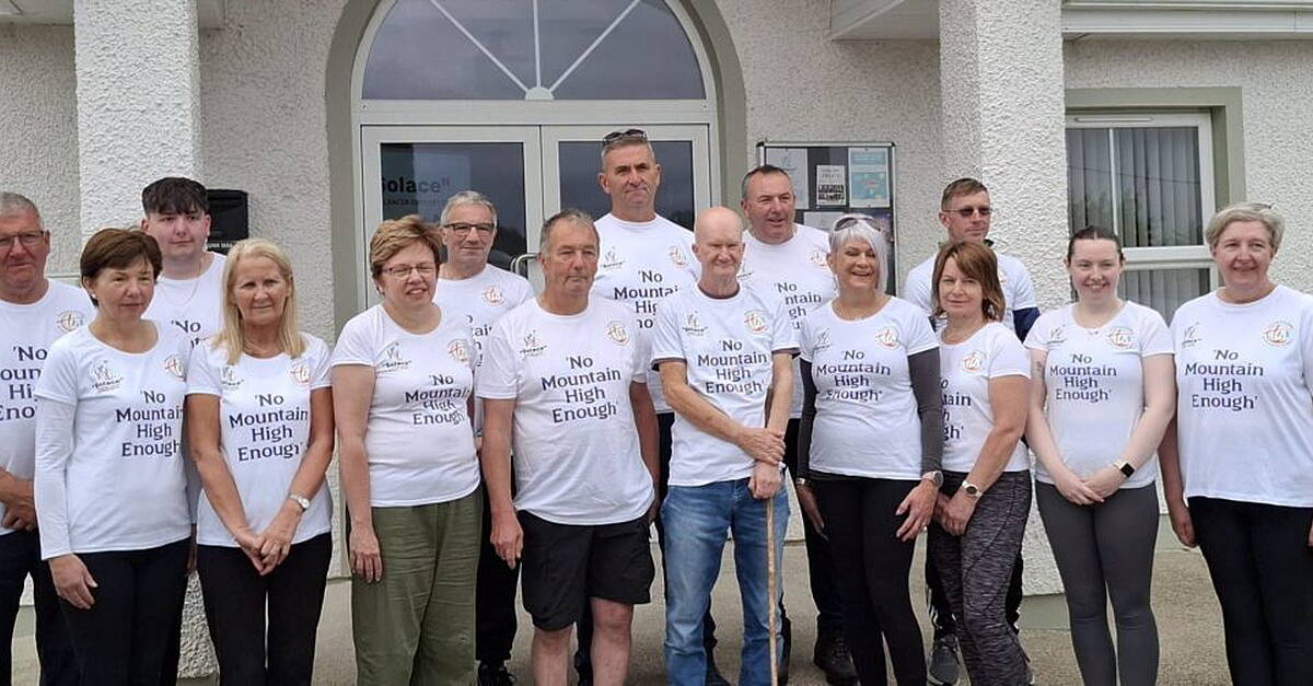 Donegal walkers take on Croagh Patrick climb for charity