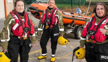 Donegal woman helps make history with Drogheda’s first all-female rescue crew
