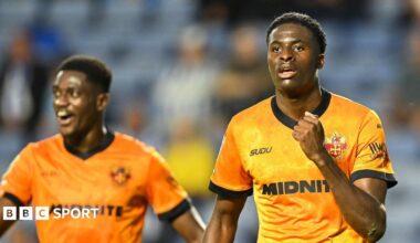 Carabao Cup: Sheffield Wednesday 0-2 Wolves - Saheed Olagunju scores for visitors on debut
