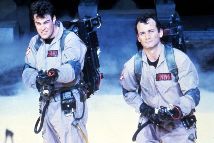 GHOSTBUSTERS, Dan Aykroyd, Bill Murray, 1984.
