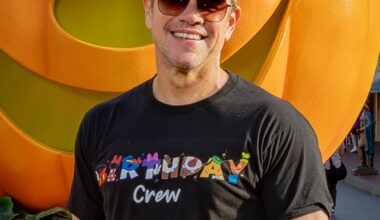 Matt Damon Marks Daughter Gia's 18th Birthday With Family Disneyland Trip