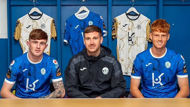 Finn Harps unveil two new youth international signings