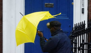 Five counties warned of flooding risk as heavy rain and thunderstorms forecast