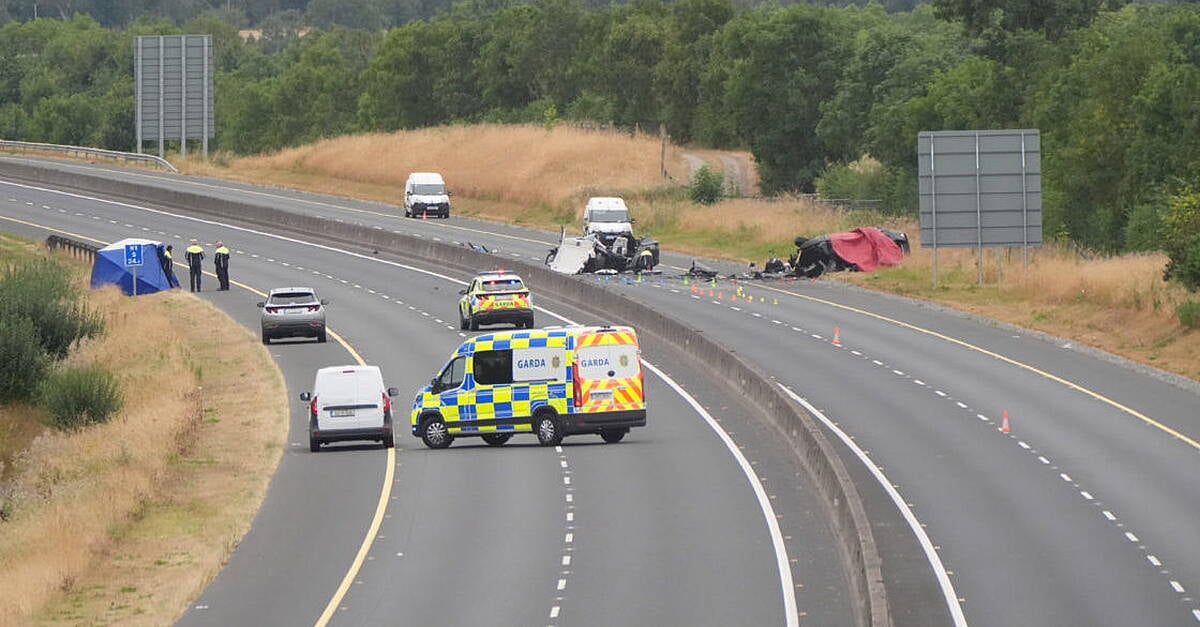 Five teenage boys killed in M9 crash named locally