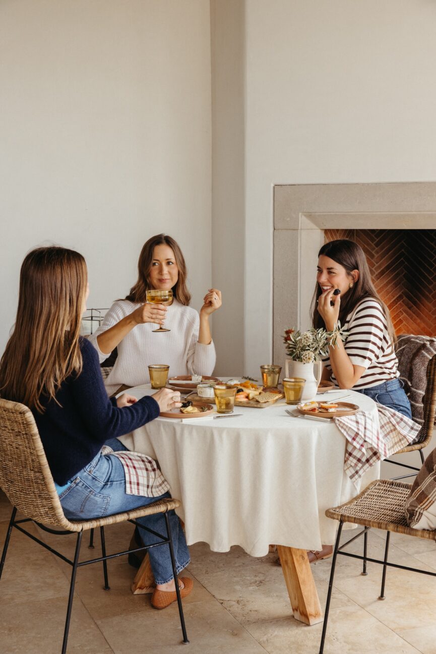 friends fall dinner party_fall health reset