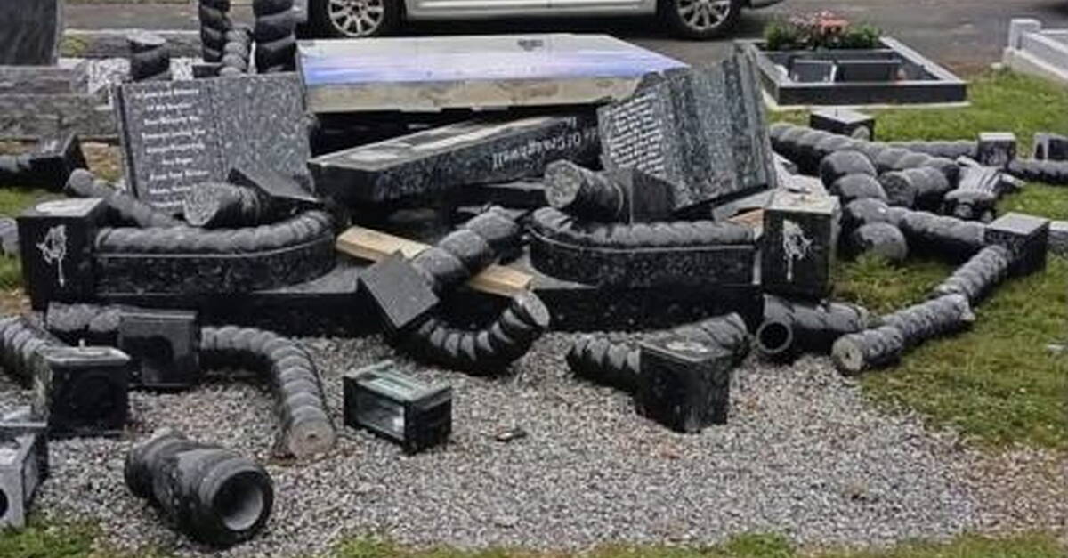 Gardaí investigating after grave destroyed in Craughwell
