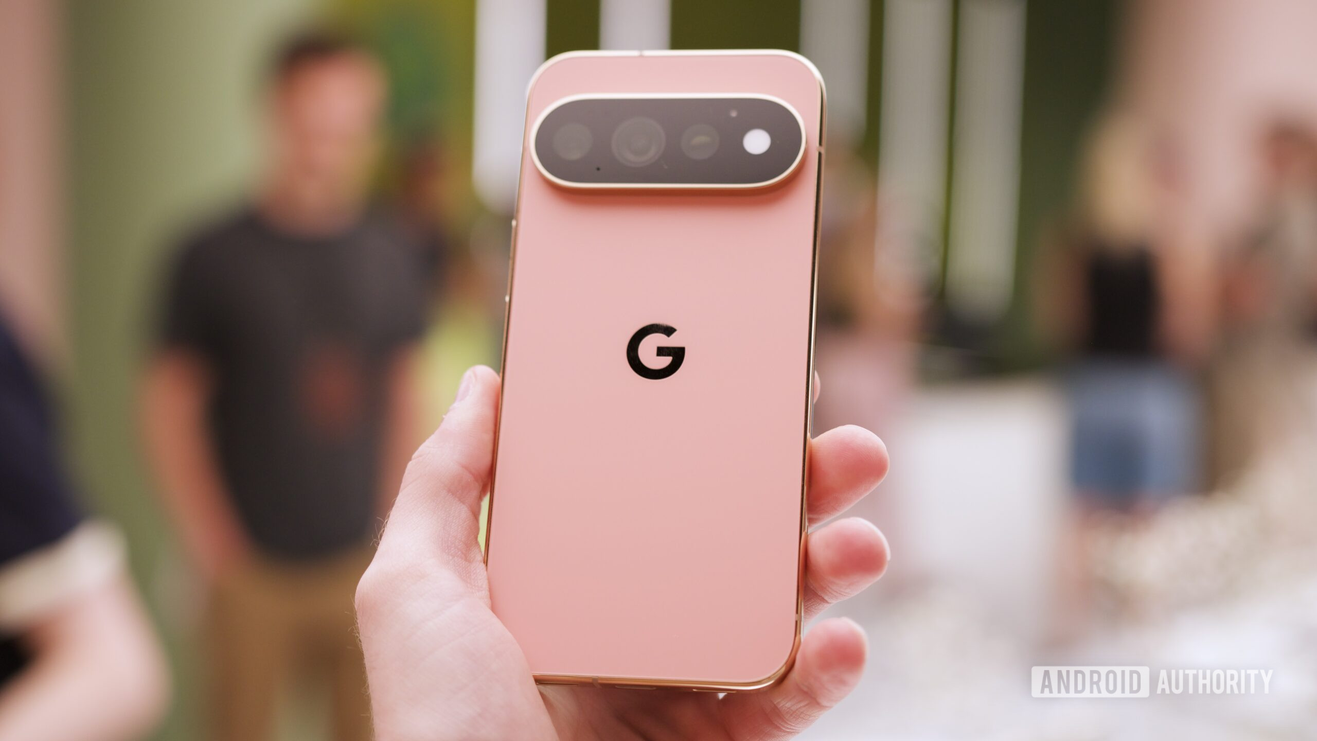 Google Pixel 11 Pro in the Canyon color.