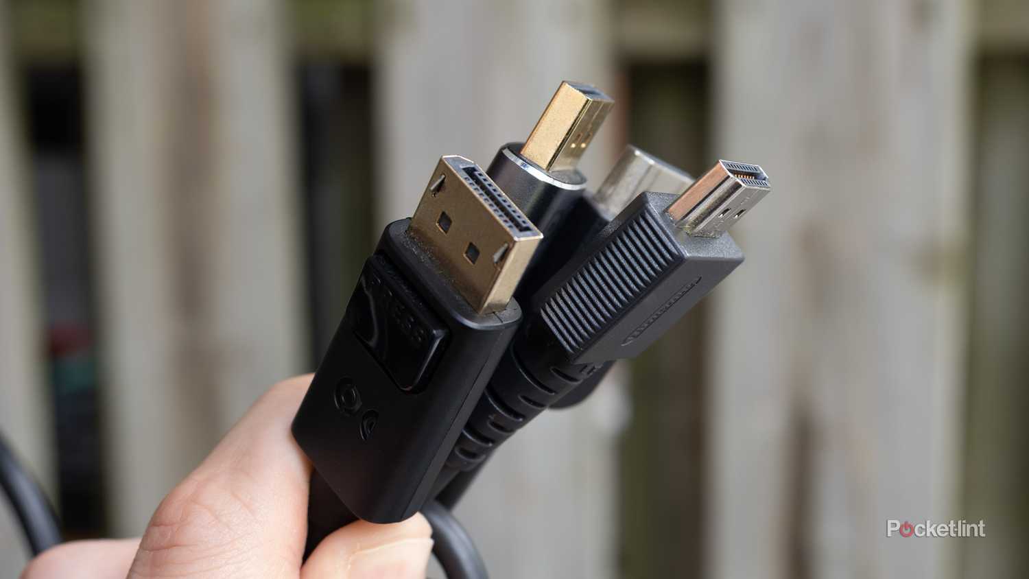 An HDMI cable bundle.