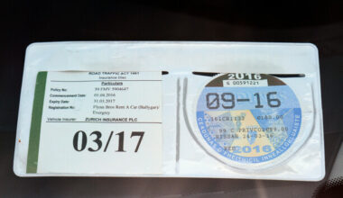 We will actually lose something when we get rid of our motor tax discs