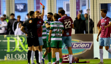 Pico Lopes sent off as Shamrock Rovers held to draw by Drogheda