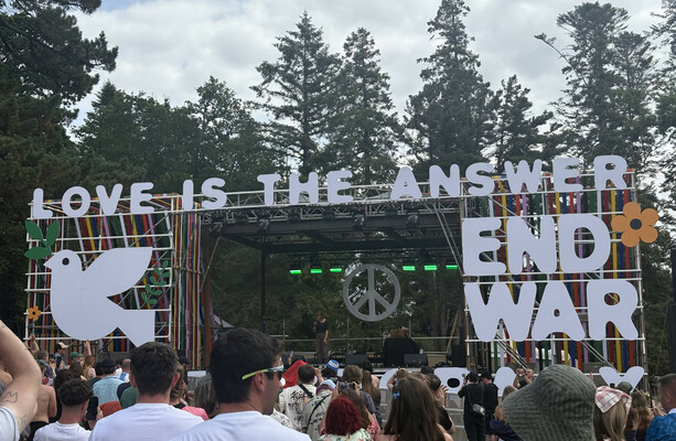 ‘I can’t pretend to be hopeful’: Greta Thunberg delivers ‘message of peace’ at All Together Now