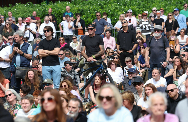 Old faces, new friends: In Patrick's Park for Glen Hansard's surreal and soulful Dublin send-off