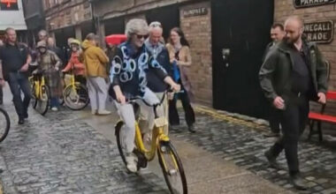 President Connolly enjoying the Fleadh as event brings 95% surge in footfall to Belfast