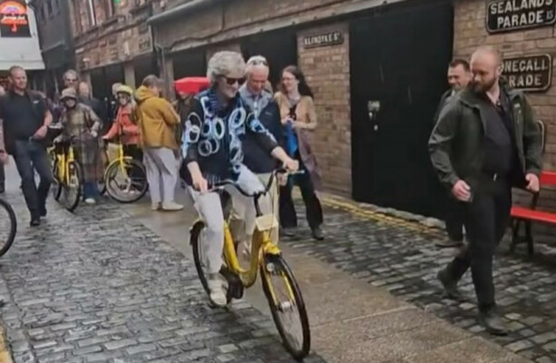 President Connolly enjoying the Fleadh as event brings 95% surge in footfall to Belfast