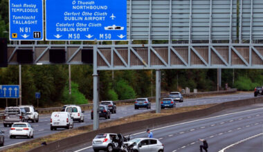 Gardaí sighted suspected stolen car shortly before M50 wrong-way crash