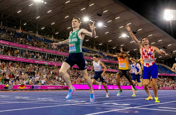 'Delighted we're here today' - Ireland's proud parents celebrate European medals