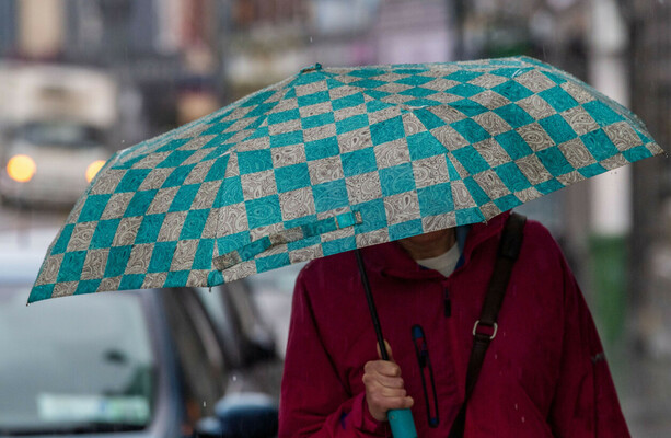 Status Yellow rain warning in place for six counties with chance of thunderstorms and flooding