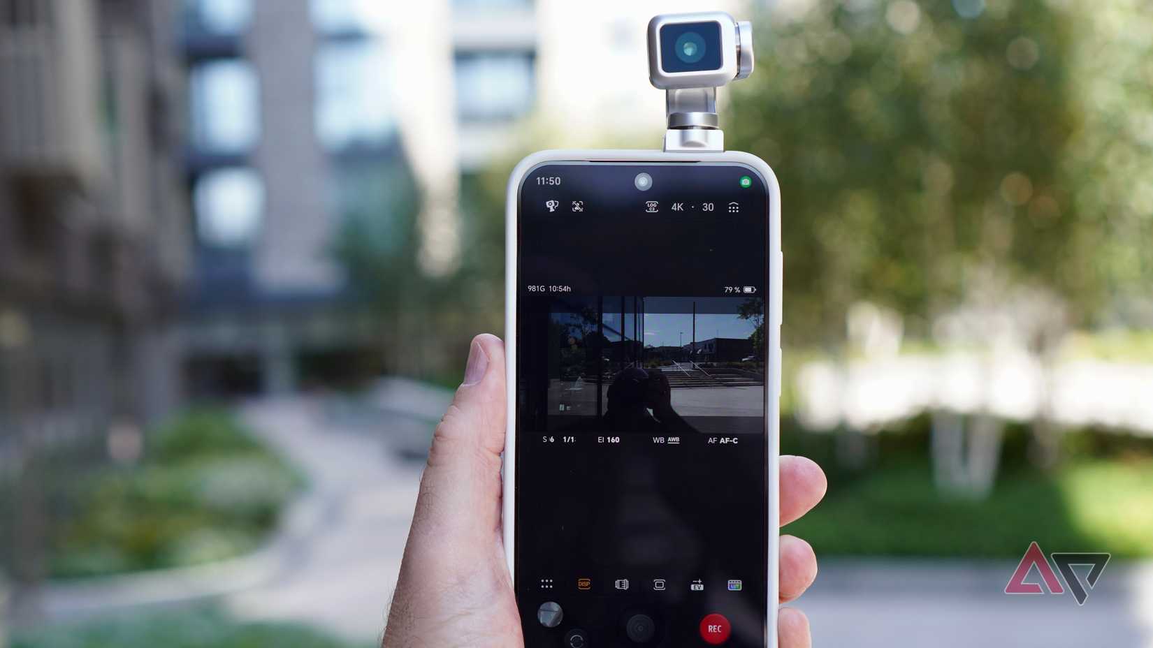 The Arri camera mode in the Honor Robot Phone