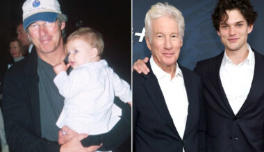 See 8 Photos of Richard Gere with His Look-Alike Son Homer