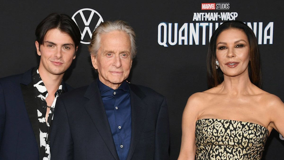 Michael Douglas and Catherine Zeta-Jones share rare photos of son Dylan for milestone birthday