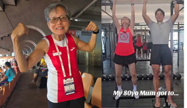 S'pore Grandma, 80, Can Do 6 Pull-Ups & Just Won Silver In The 800m At An International Athletics Meet