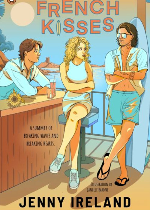 Author Jenny Ireland's book French Kisses. Pic: Supplied