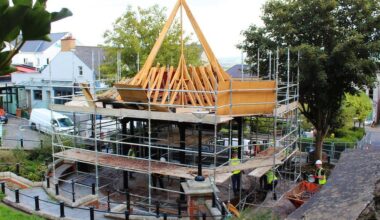 Letterkenny's Market Square bandstand takes its final bow