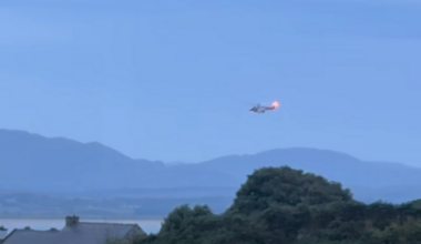 Man hospitalised following dramatic Downings rescue 