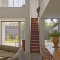 © Sean Fennessy Maribyrnong I House / Studio Ceravolo - Interior Photography, Living Room, Wood, Stairs, Chair