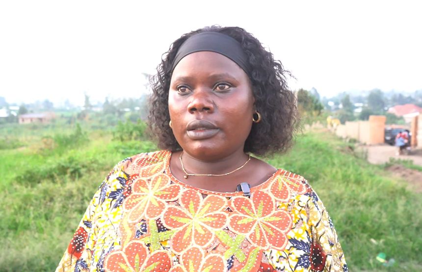 Micheline Kayimpa stands outside Elikya Ebola treatment center in Bunia on July 27, 2026.