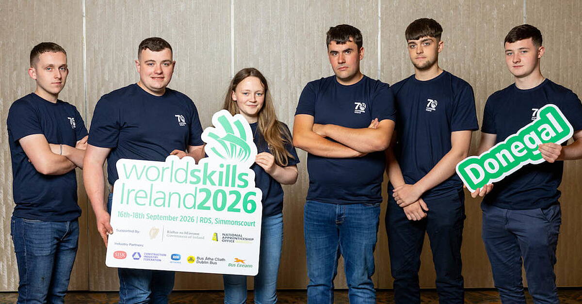 Nine Donegal students to take part in WorldSkills Ireland
