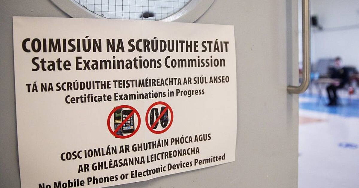 Over 100 students detected cheating in Leaving Cert exams