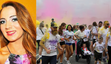 Picture special: Ballybofey bursts with colour for 2026 Kym's Kolour Fun Run