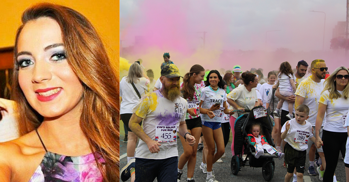 Picture special: Ballybofey bursts with colour for 2026 Kym's Kolour Fun Run