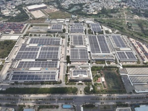 Samsung Vietnam takes 28MWp rooftop solar system into operation