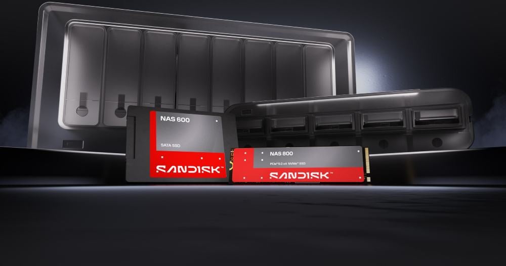 Sandisk in one-two SSD punch for AI compute age