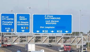 Several people seriously injured in crash on the M50