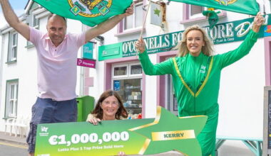 Stop for ice cream in Portmagee leads to €1 million Lotto win for Kerry player