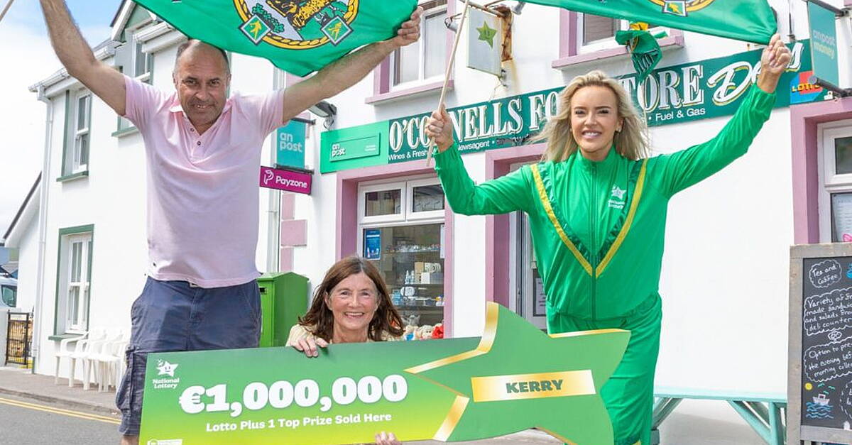 Stop for ice cream in Portmagee leads to €1 million Lotto win for Kerry player