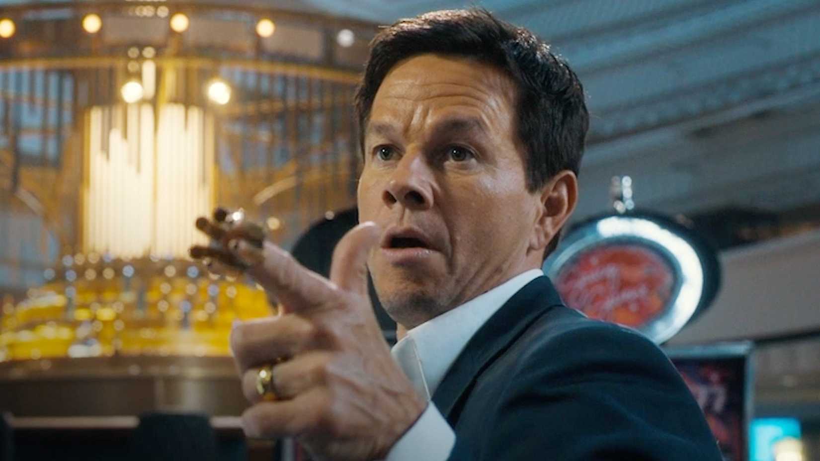 Mark Wahlberg as Dan Morgan in The Family Plan.