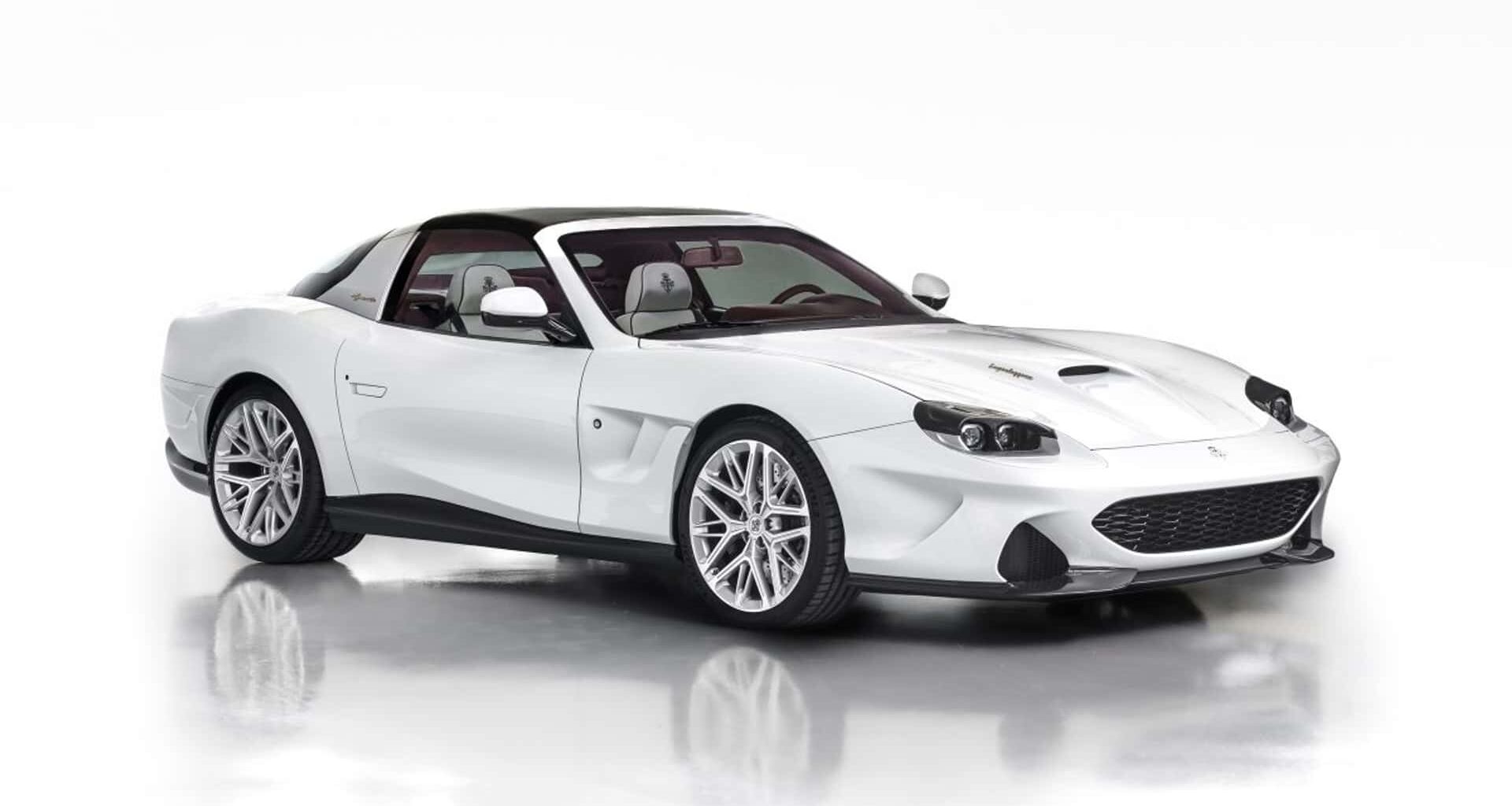 This Open-Top Ferrari 550 Restomod Has A V12 And Manual Gearbox
