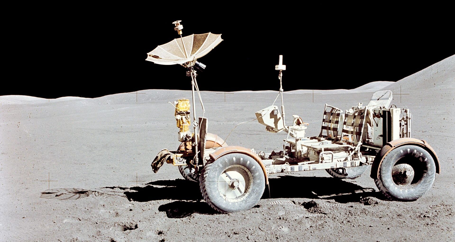 On this day in space! July 31, 1971: Apollo 15 astronauts drive on the moon for 1st time