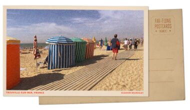 Normandy beach town has hardly changed since Monet painted it : NPR