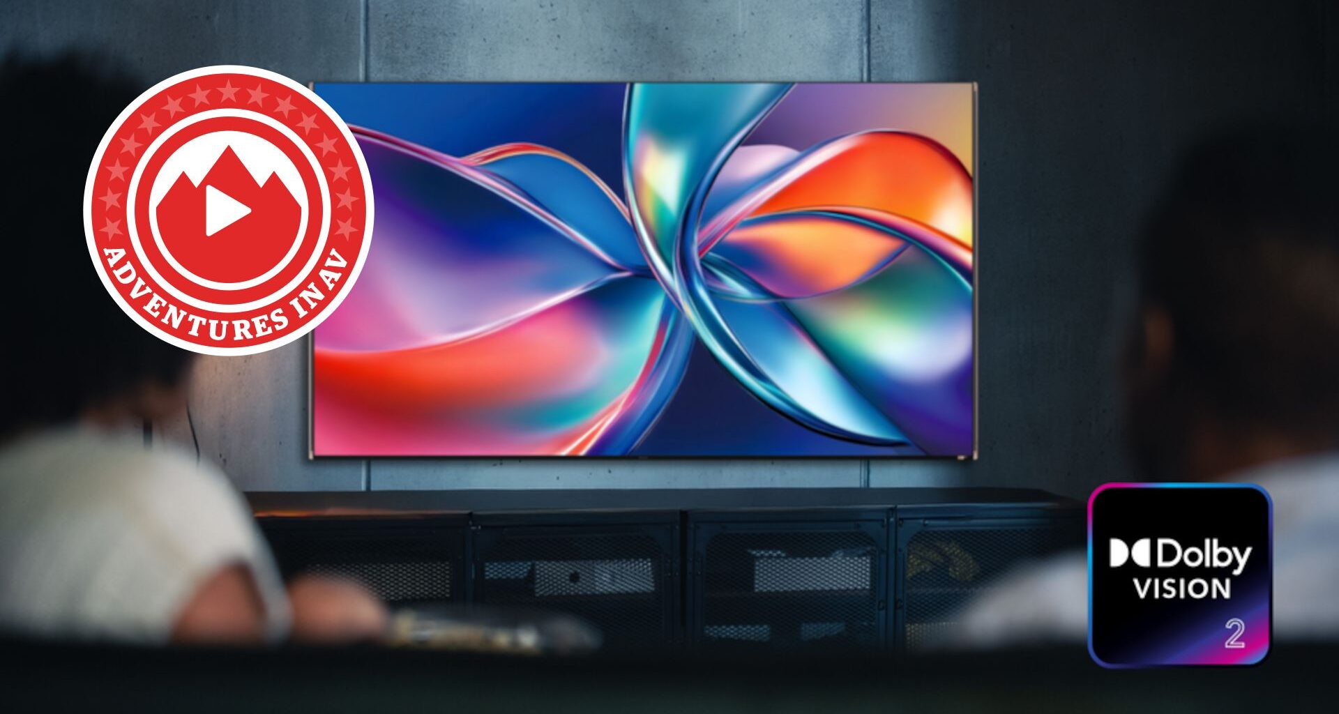 Adventures in AV with Dolby Vision logo