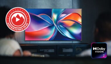 Adventures in AV with Dolby Vision logo