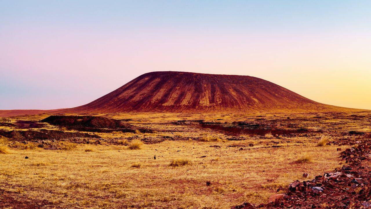 Wulanhada Volcano Geological Park (Canva) Wulanhada Volcano Geological Park china